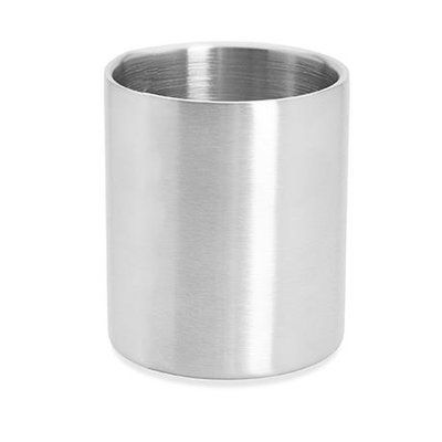 Taza metálica doble pared con mosquetón