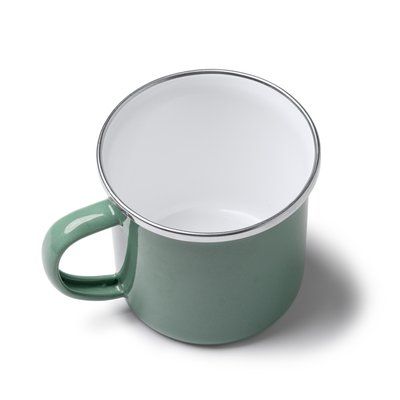 Taza metálica esmaltada