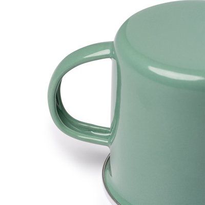 Taza metálica esmaltada