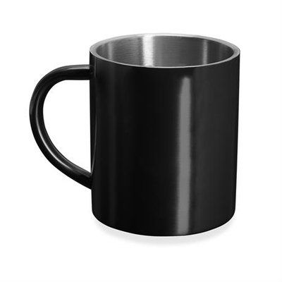 Taza metálica personalizada de doble pared