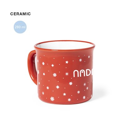 Taza Navideña Vintage 280ml