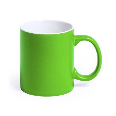 Taza personalizable alta calidad con interior blanco 350ml Ver