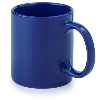 Taza personalizable en vivos colores de 370ml Azul