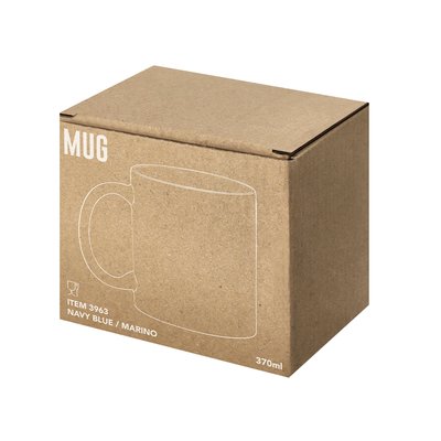 Taza personalizable en vivos colores de 370ml