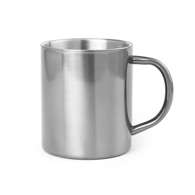 Taza personalizada de acero inoxidable con diseño bicolor Plat