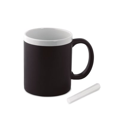 Taza pizarra blanca 300 ml