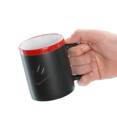 Taza Pizarra Negra 350ml