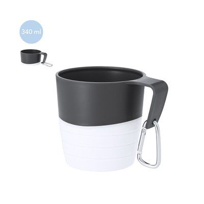 Taza plegable de silicona