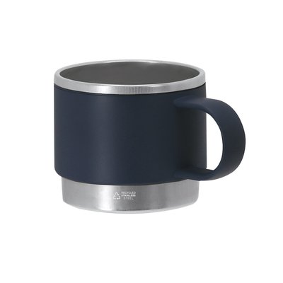 Taza PP reciclado 140 ml base acero