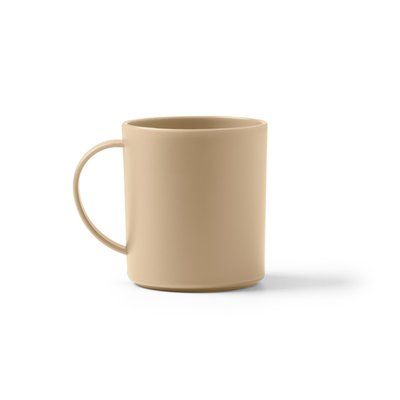 Taza PP reutilizable de 300 ml Beige