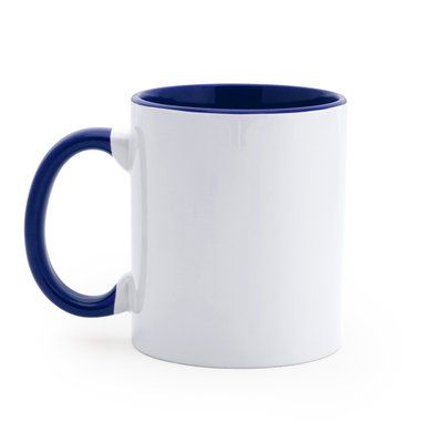 Taza sublimación cerámica Blanco/Royal