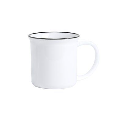 Taza Sublimación Cerámica Borde de Color