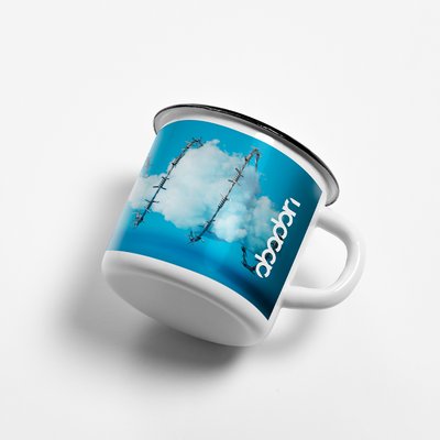 Taza Sublimación Retro Metal 380ml