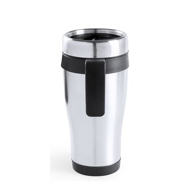 Taza térmica 450ml de acero inox. con asa