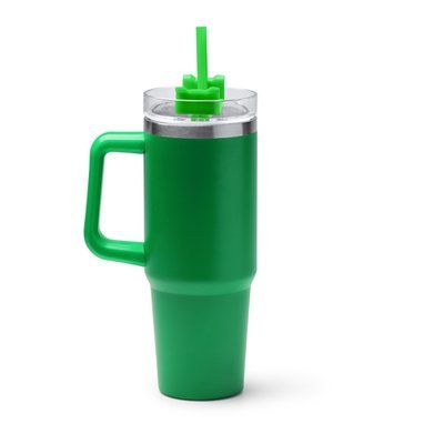 Taza térmica de 870 ml con tapa Verde Helecho Talla Única Adulto