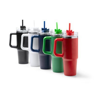 Taza térmica de 870 ml con tapa