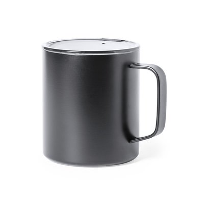Taza Térmica 8h Calor 24h Frío 420ml Neg