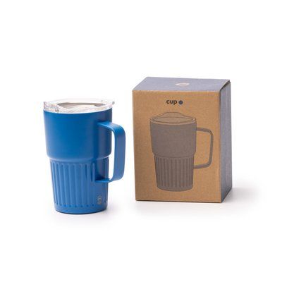 Taza térmica de acero inoxidable reciclado