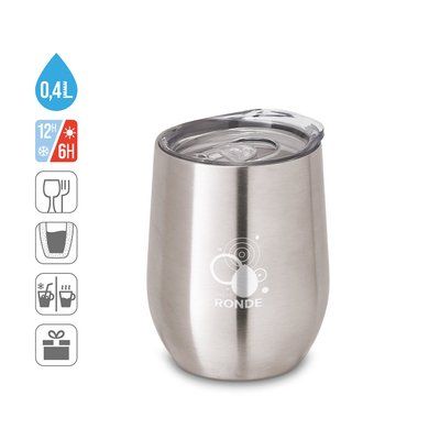 Taza de viaje 400mL con tapa
