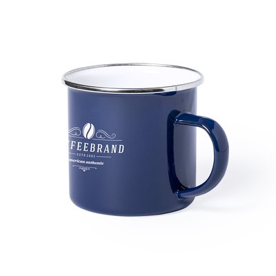 Taza Vintage 380ml Acero y Cromado