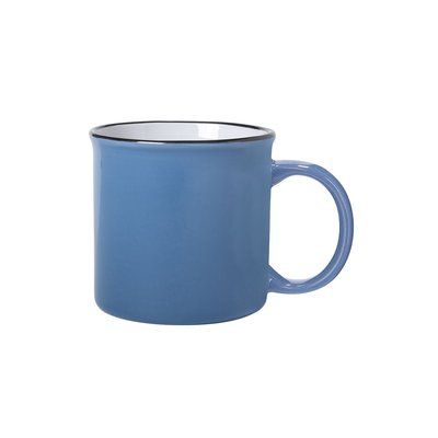 Taza vintage de cerámica