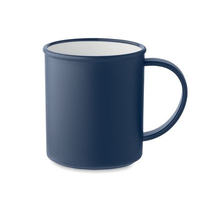 Taza Vintage Reutilizable PP Reciclado French Marino