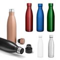 Termo de acero inox 500mL con tapa de rosca