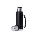Termo de acero inox 1L con vaso y asa