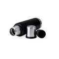 Termo de acero inox 1L con vaso y asa