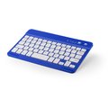 Teclado Bluetooth Recargable Azul Esp