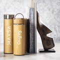 Termo Doble Pared Bambú e Infusor