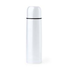 Termo de 500 ml con tapa taza Blanco Talla Única Adulto