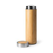 Termo de acero inoxidable con infusor de té Crudo
