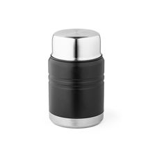 Termo de Acero Inoxidable para alimentos Negro