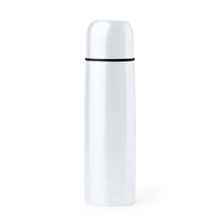 Termo de 500 ml con tapa taza Blanco