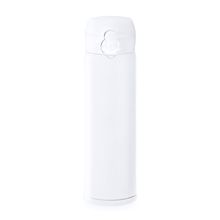 Termo de acero inoxidable doble pared Blanco