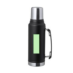 Termo de acero inox 1L con vaso y asa | Area 3 | 30 x 100