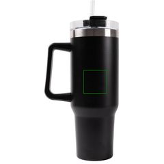 Termo grande 1.18 L con asa y pajita | Frontal arriba izq | 45 x 45