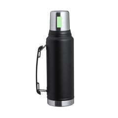 Termo de acero inox 1L con vaso y asa | Area 5 | 15 x 35
