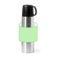 Termo 500ml Doble Pared con Taza en Tapa 130ml | Alrededor del bidón | 100 x 100