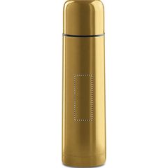 Termo  de colores personalizado en acero inoxidable 500 ml | BOTTLE FRONT | 25 x 65
