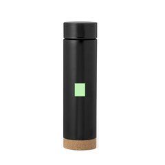 Termo de acero con base de corcho doble pared e Infusor | Area 1 | 25 x 20