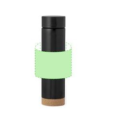 Termo de acero con base de corcho doble pared e Infusor | Area 5 | 100 x 100
