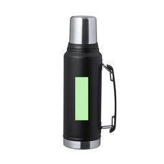 Termo de acero inox 1L con vaso y asa | Area 3 | 30 x 100