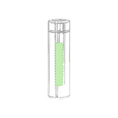 Termo Acero Inoxidable 500ml | En el frente | 20 x 120