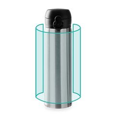 Termo de acero inoxidable doble pared | ZONA2 | 180 x 130