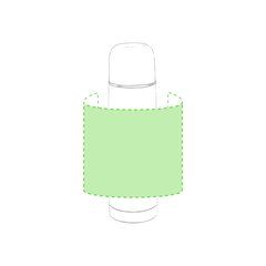 Termo personalizado de acero inoxidable en mate 500 ml | Alrededor del bidón | 125 x 120