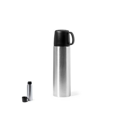 Termo 500ml Doble Pared con Taza en Tapa 130ml