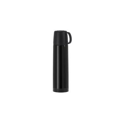 Termo 500ml Doble Pared con Taza en Tapa 130ml Neg