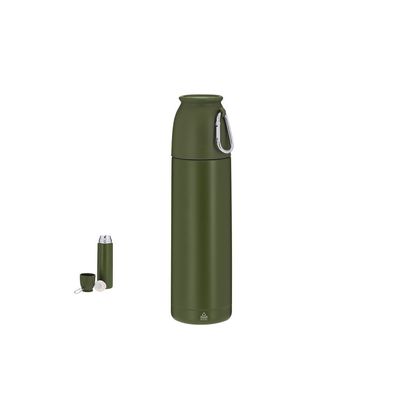 Termo 500ml y Taza con Mosquetón